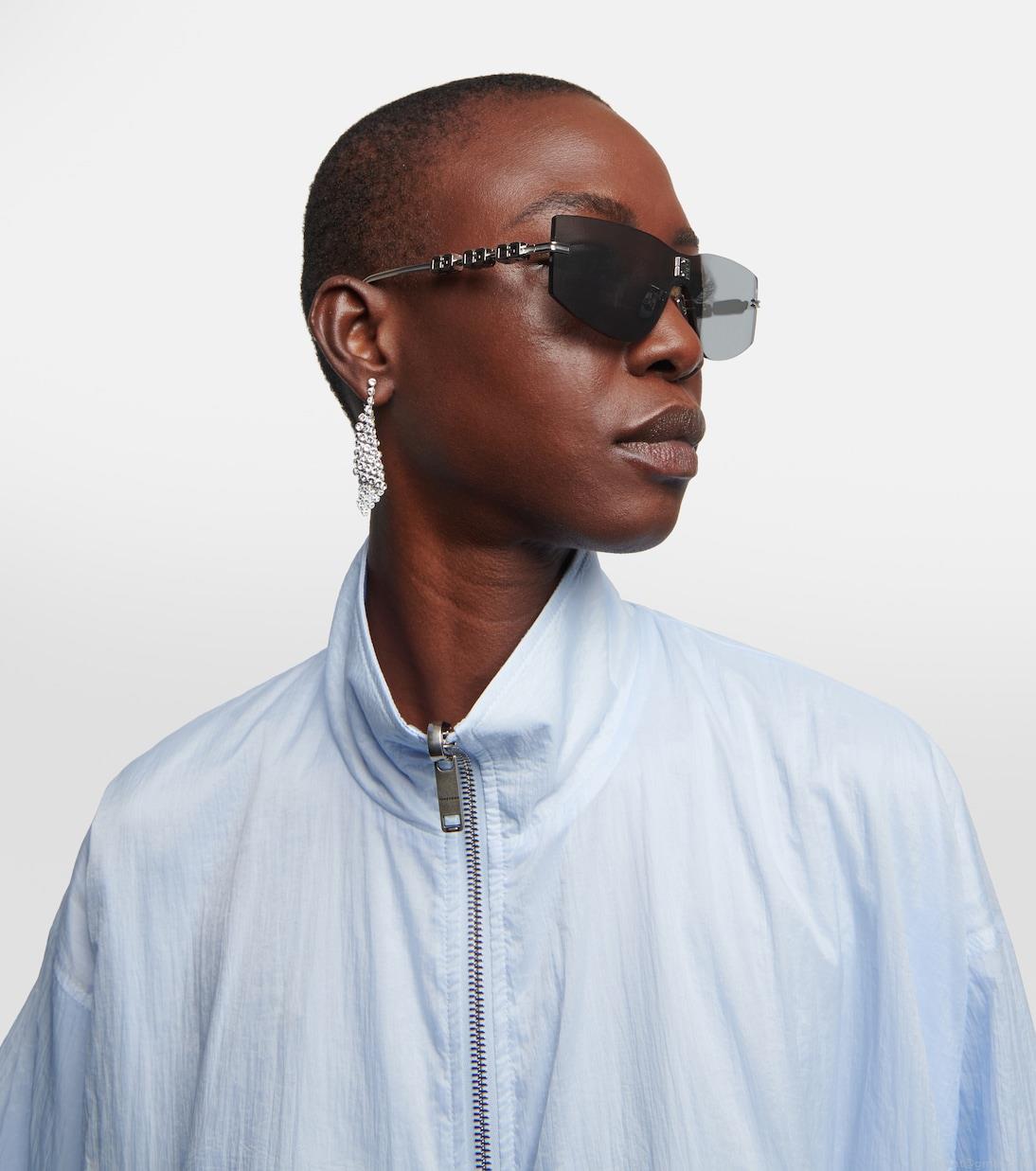 Givenchy4Gem rectangular sunglasses Givenchy4Gem rectangular sunglasses