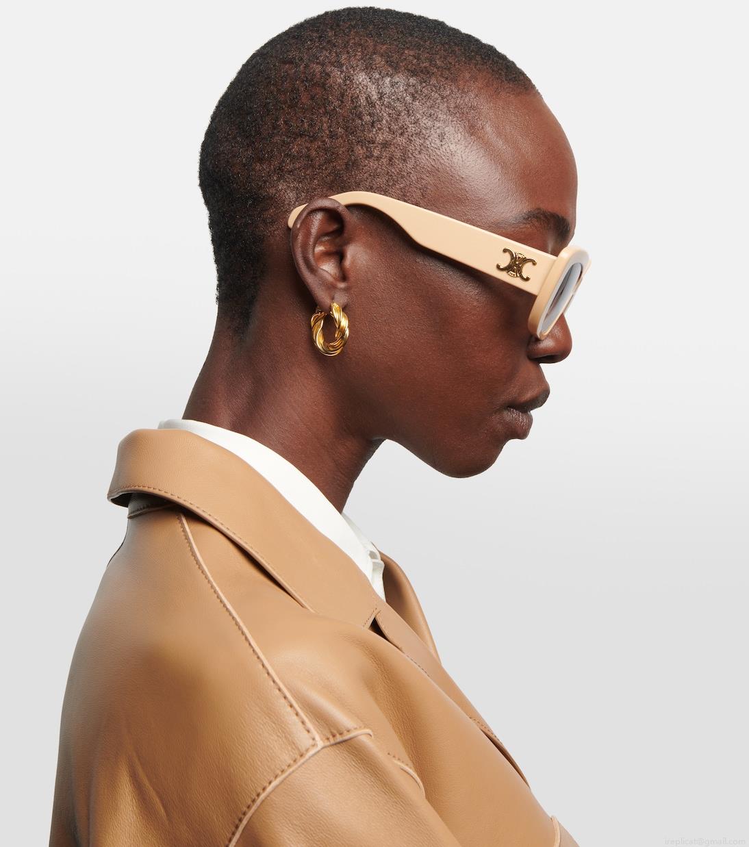 Celine EyewearTriomphe rectangular sunglasses Celine EyewearTriomphe rectangular sunglasses