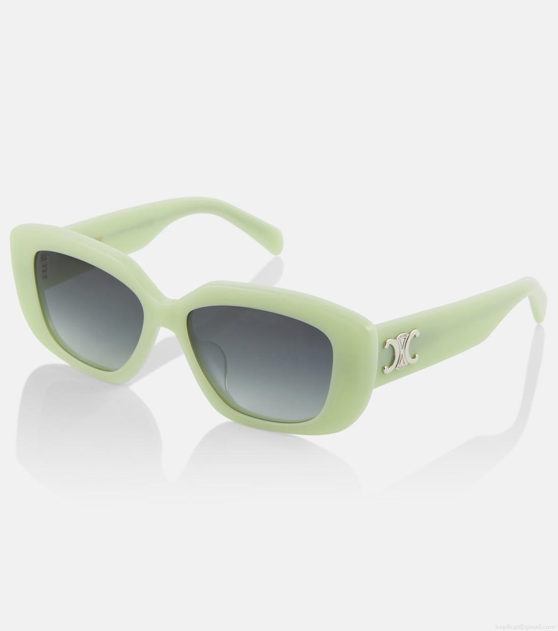 Celine EyewearTriomphe 04 rectangular sunglasses Celine EyewearTriomphe 04 rectangular sunglasses