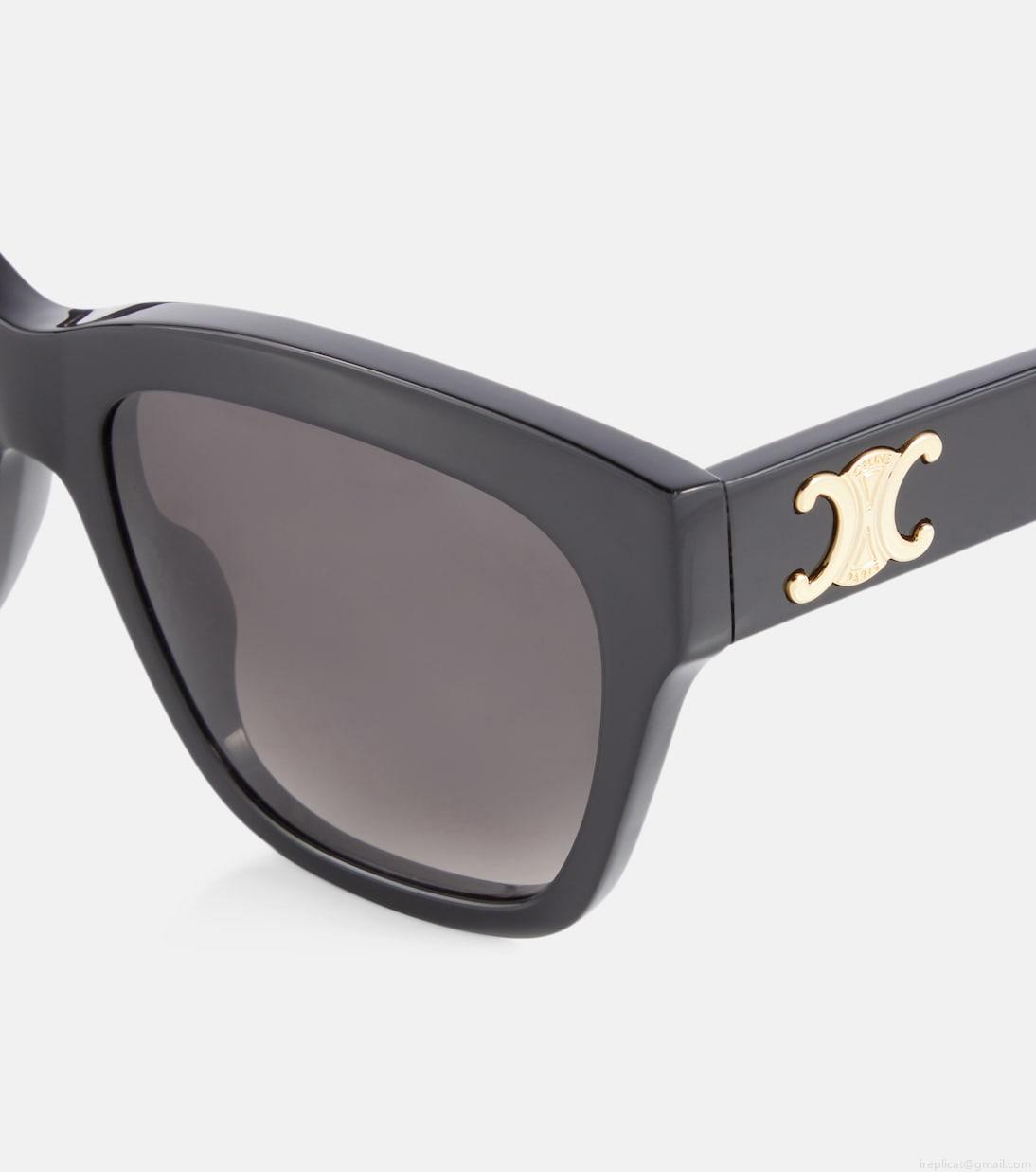 Celine EyewearTriomphe 09 cat-eye sunglasses Celine EyewearTriomphe 09 cat-eye sunglasses