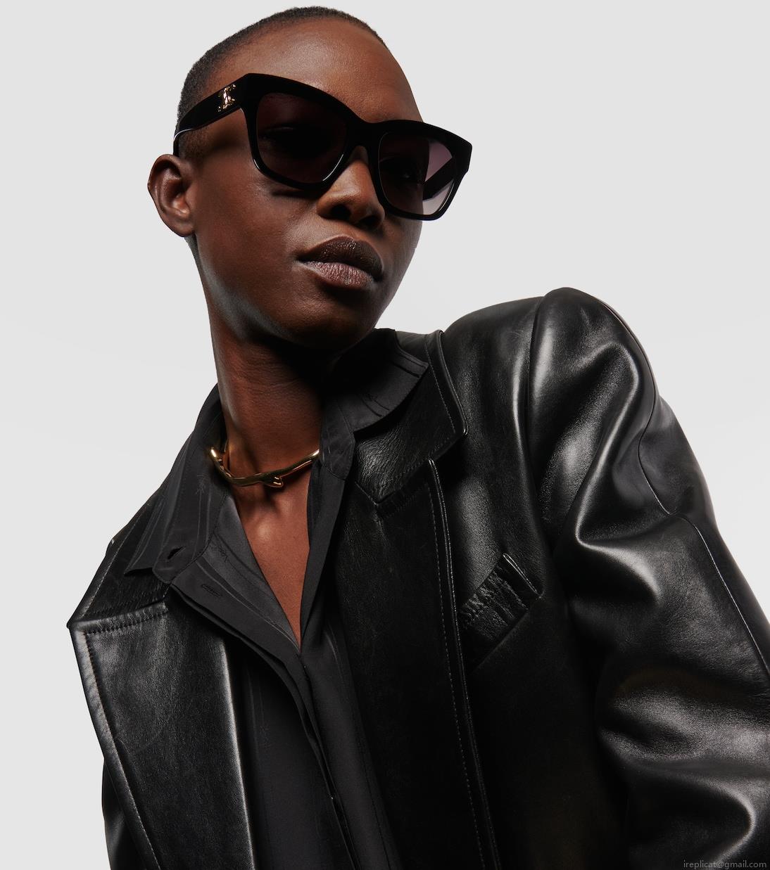 Celine EyewearTriomphe 09 cat-eye sunglasses Celine EyewearTriomphe 09 cat-eye sunglasses