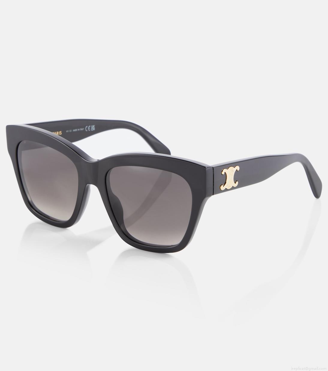 Celine EyewearTriomphe 09 cat-eye sunglasses Celine EyewearTriomphe 09 cat-eye sunglasses