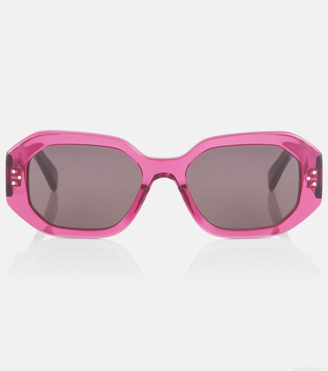 Celine EyewearBold 3 Dots oval sunglasses Celine EyewearBold 3 Dots oval sunglasses