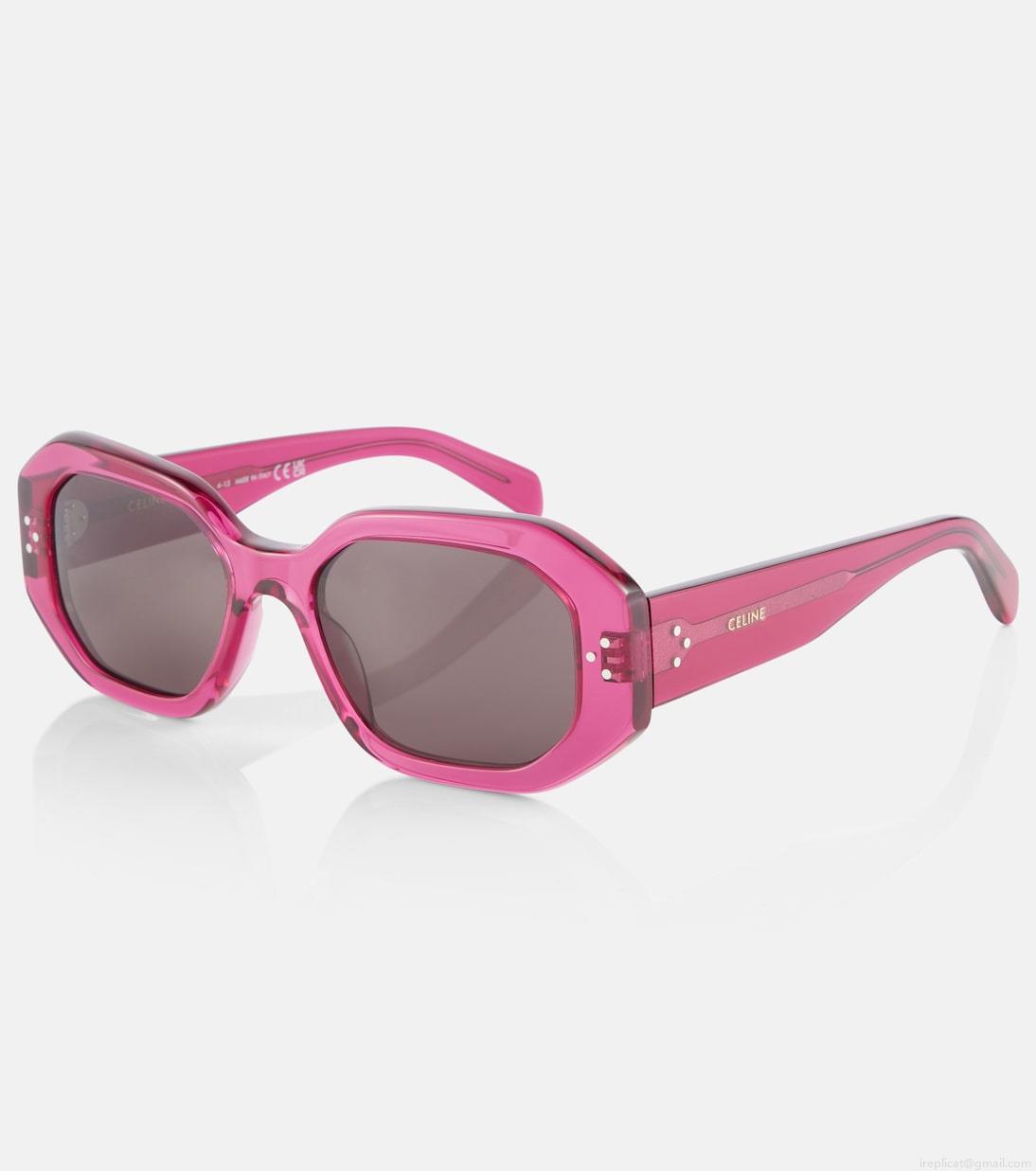 Celine EyewearBold 3 Dots oval sunglasses Celine EyewearBold 3 Dots oval sunglasses