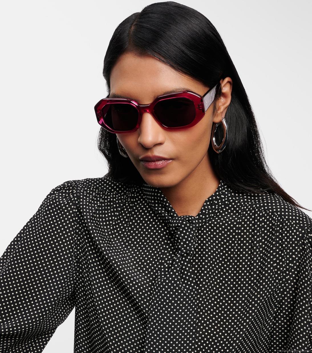 Celine EyewearBold 3 Dots oval sunglasses Celine EyewearBold 3 Dots oval sunglasses