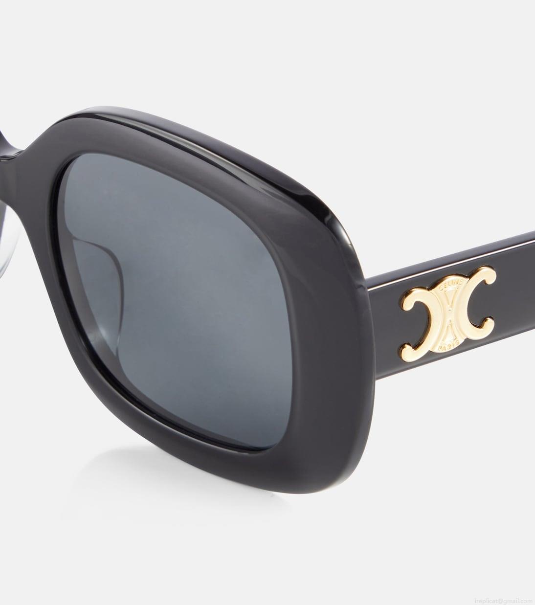Celine EyewearTriomphe 10 square sunglasses Celine EyewearTriomphe 10 square sunglasses