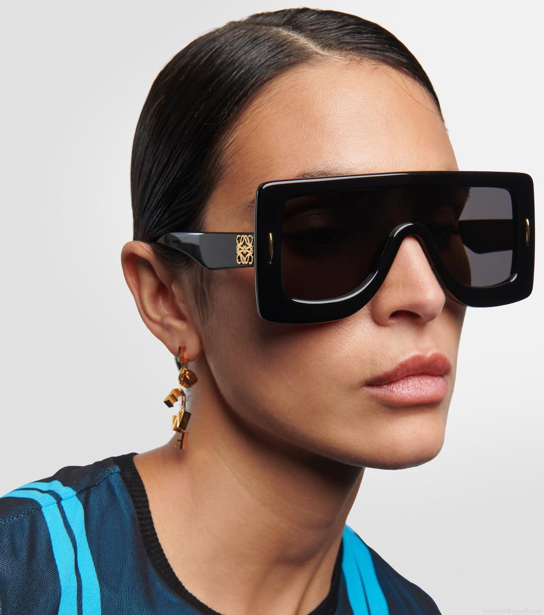 LoeweAnagram flat-brow sunglasses LoeweAnagram flat-brow sunglasses
