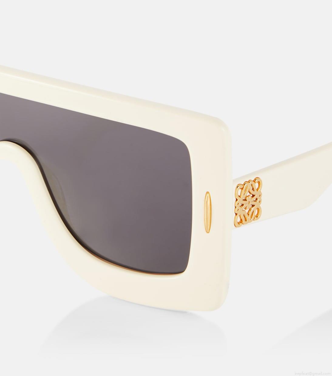 LoeweAnagram flat-top sunglasses LoeweAnagram flat-top sunglasses