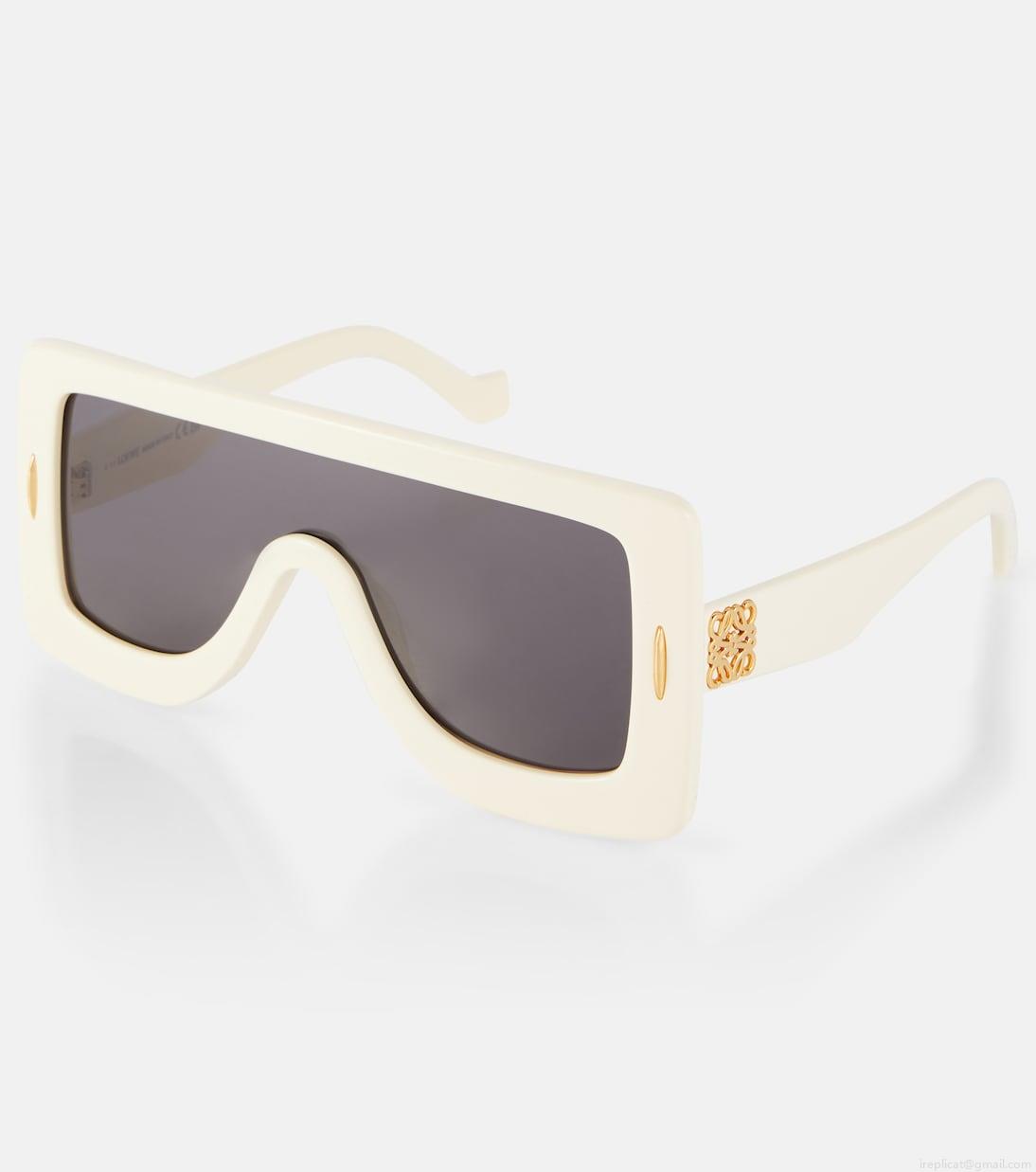 LoeweAnagram flat-top sunglasses LoeweAnagram flat-top sunglasses