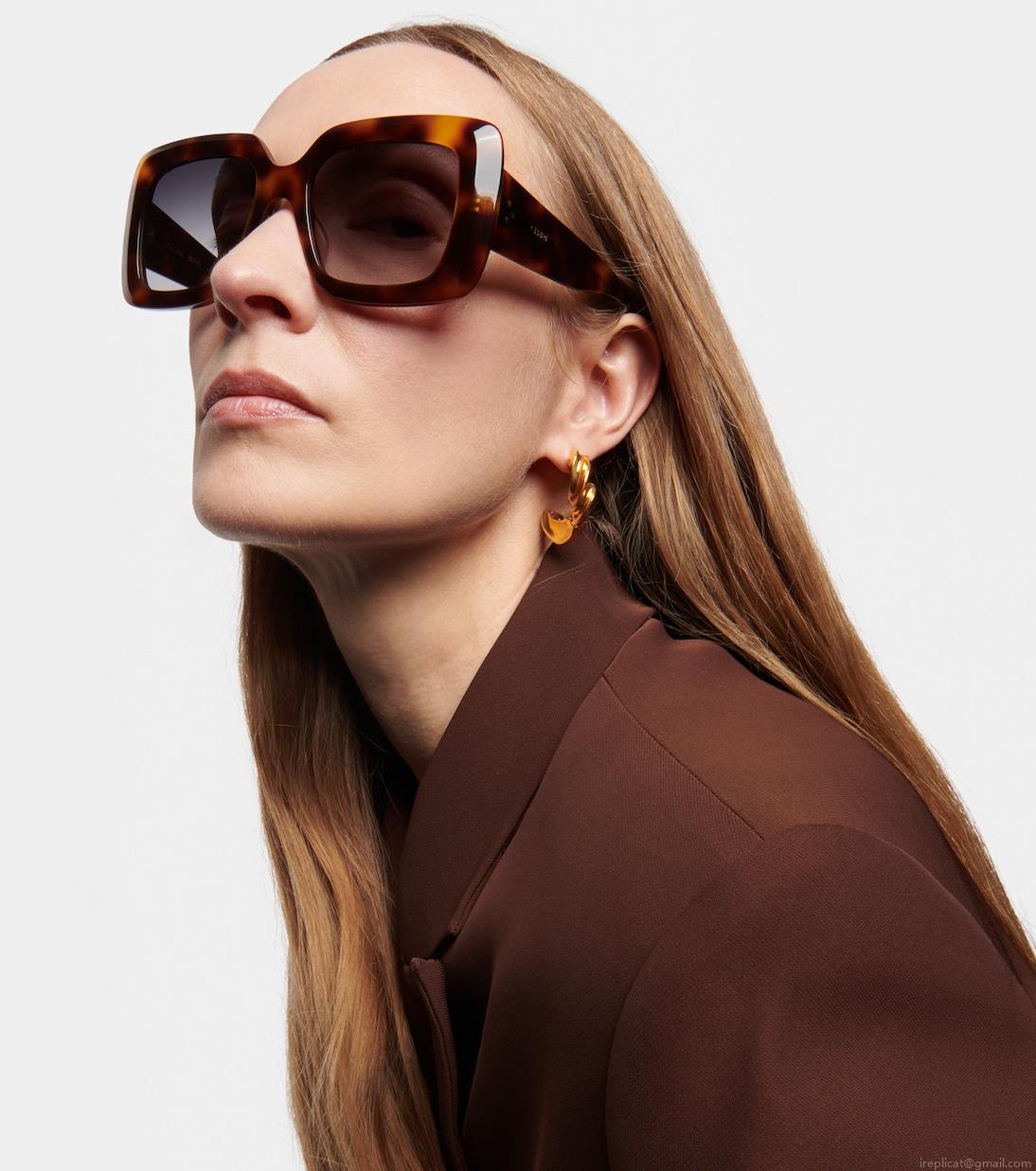 Celine EyewearBold 3 Dots square sunglasses Celine EyewearBold 3 Dots square sunglasses