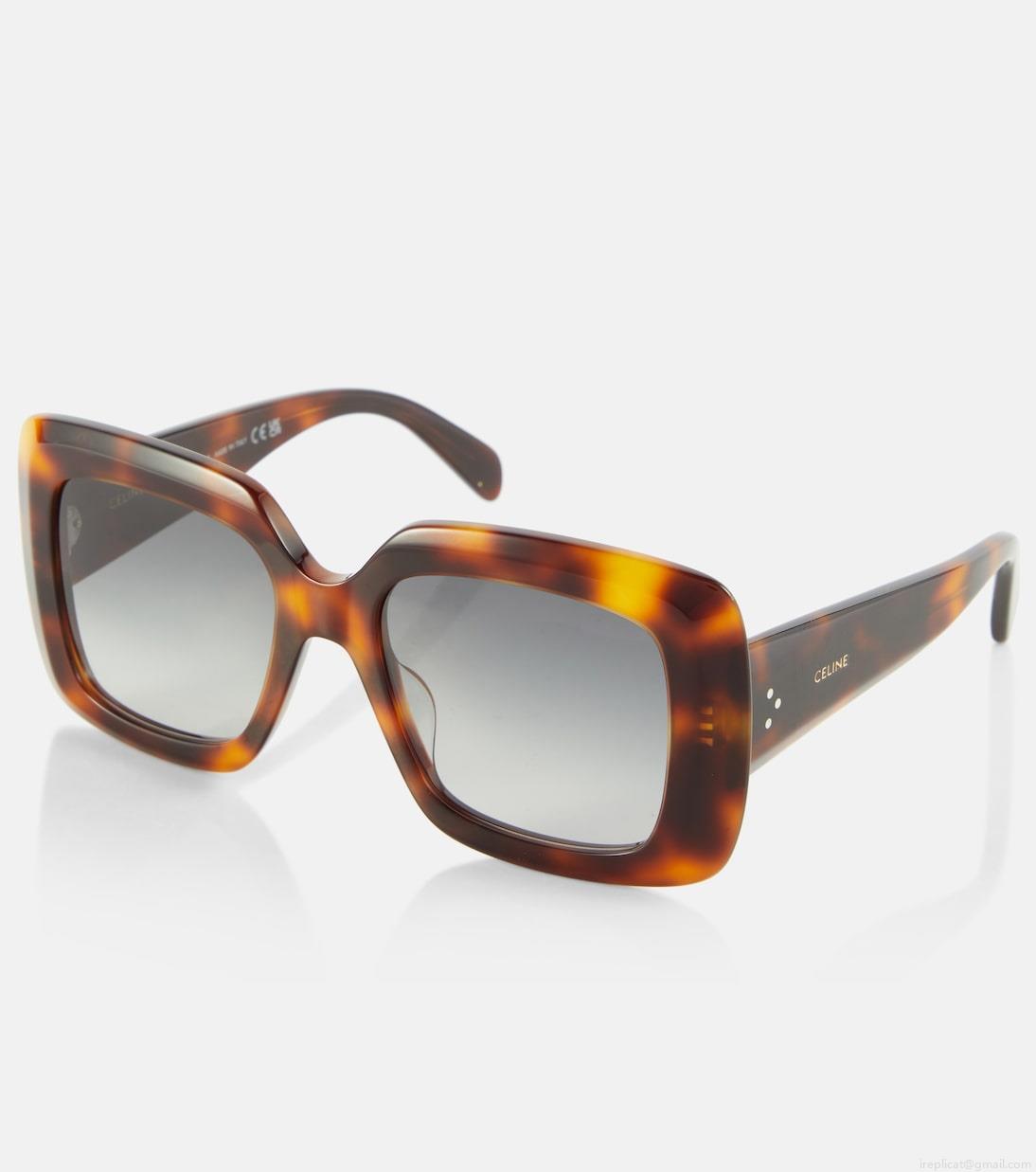 Celine EyewearBold 3 Dots square sunglasses Celine EyewearBold 3 Dots square sunglasses