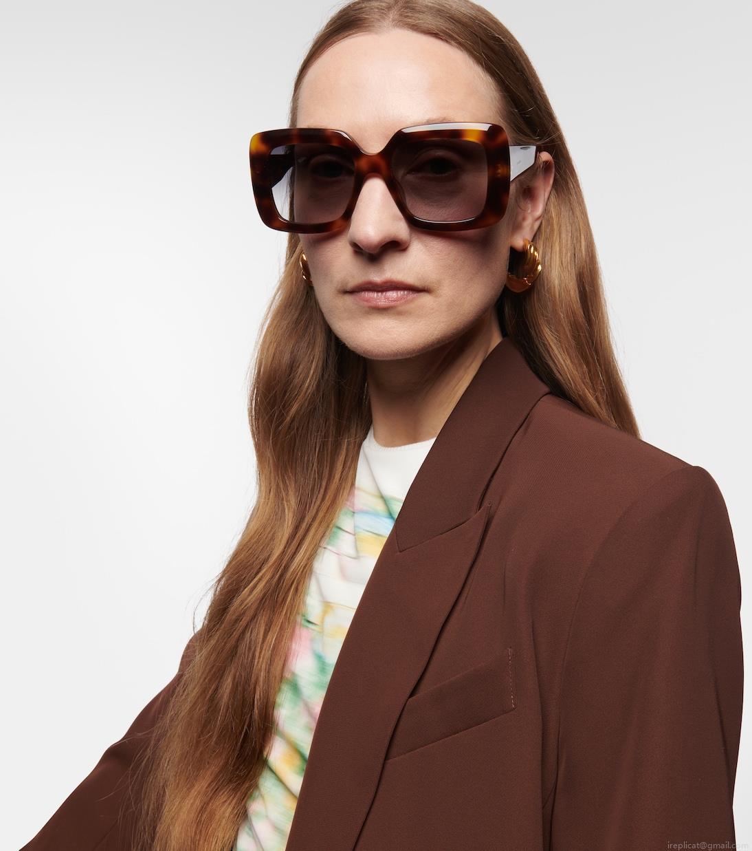 Celine EyewearBold 3 Dots square sunglasses Celine EyewearBold 3 Dots square sunglasses