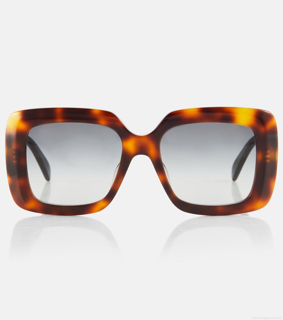 Celine EyewearBold 3 Dots square sunglasses Celine EyewearBold 3 Dots square sunglasses
