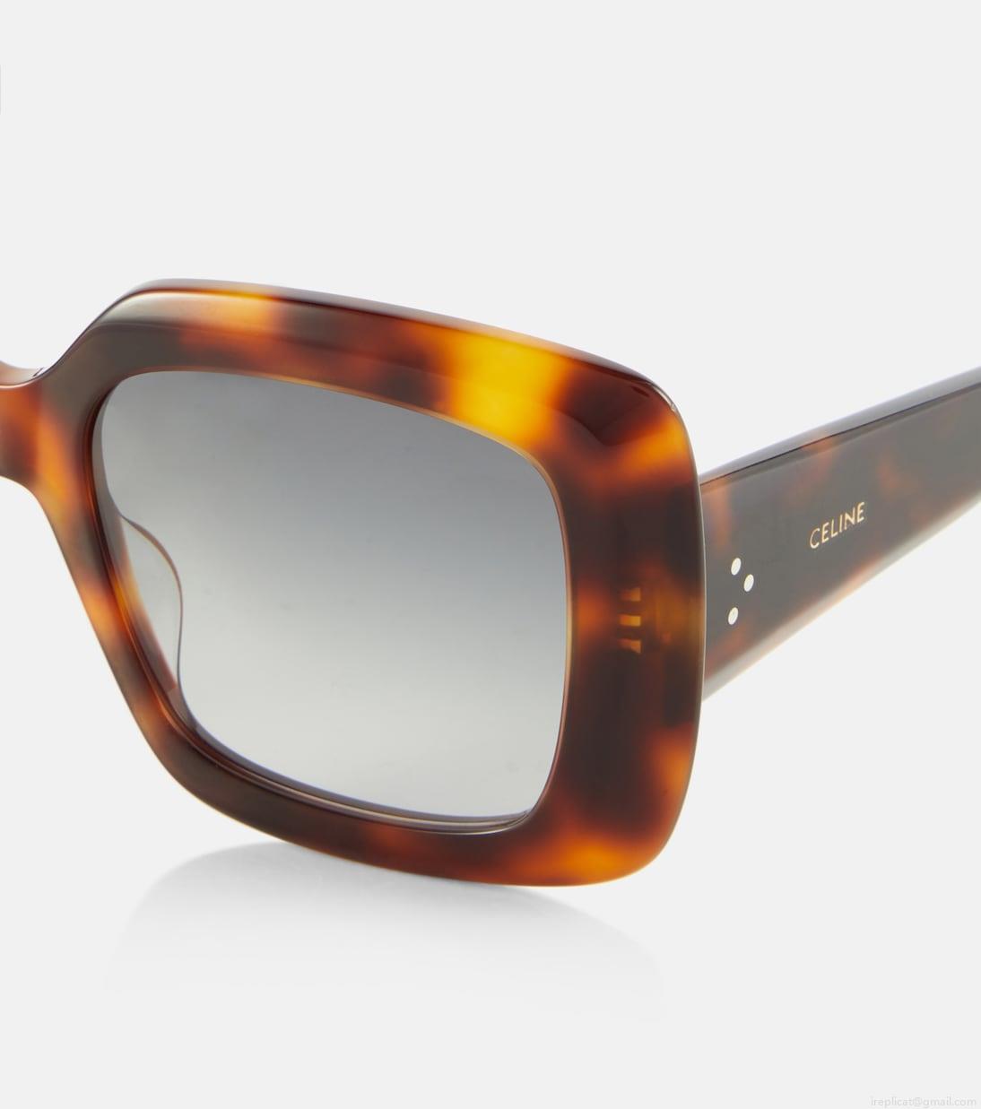 Celine EyewearBold 3 Dots square sunglasses Celine EyewearBold 3 Dots square sunglasses