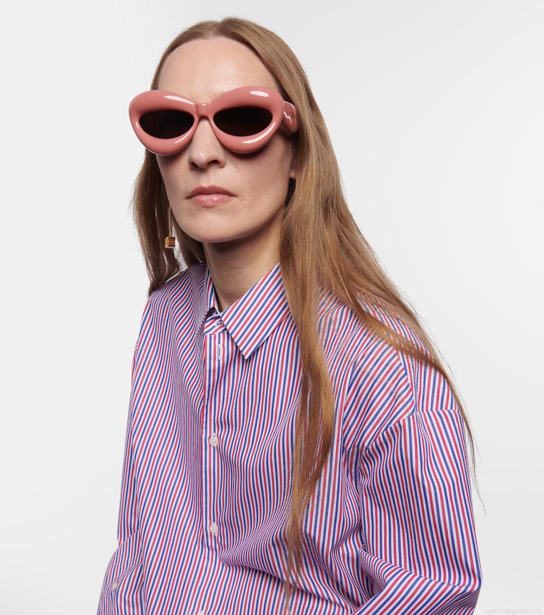 LoeweInflated cat-eye sunglasses LoeweInflated cat-eye sunglasses