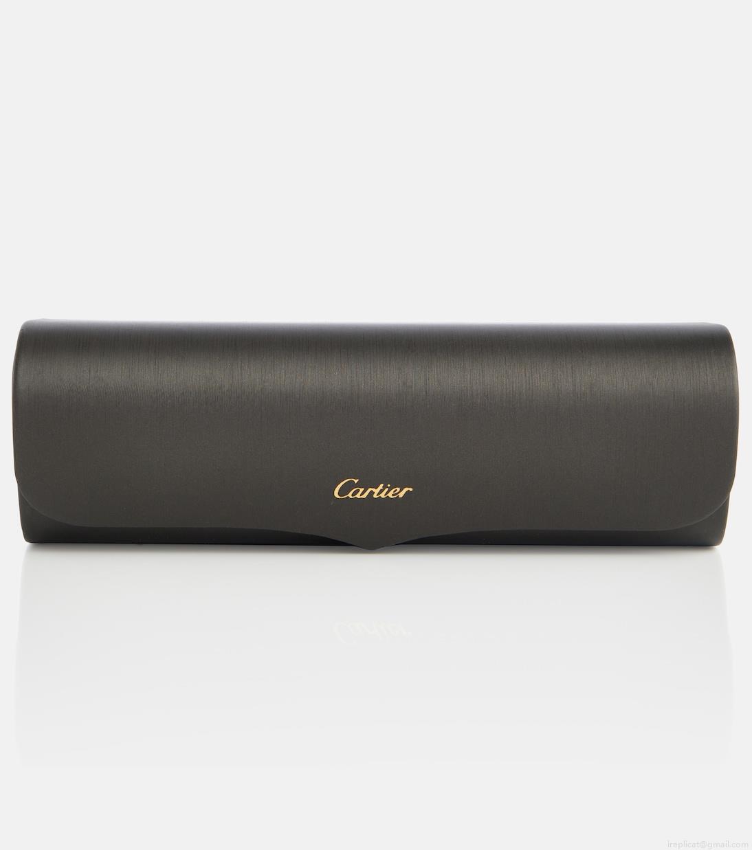 Cartier Eyewear CollectionPanthère de Cartier geometric sunglasses Cartier Eyewear CollectionPanthère de Cartier geometric sunglasses