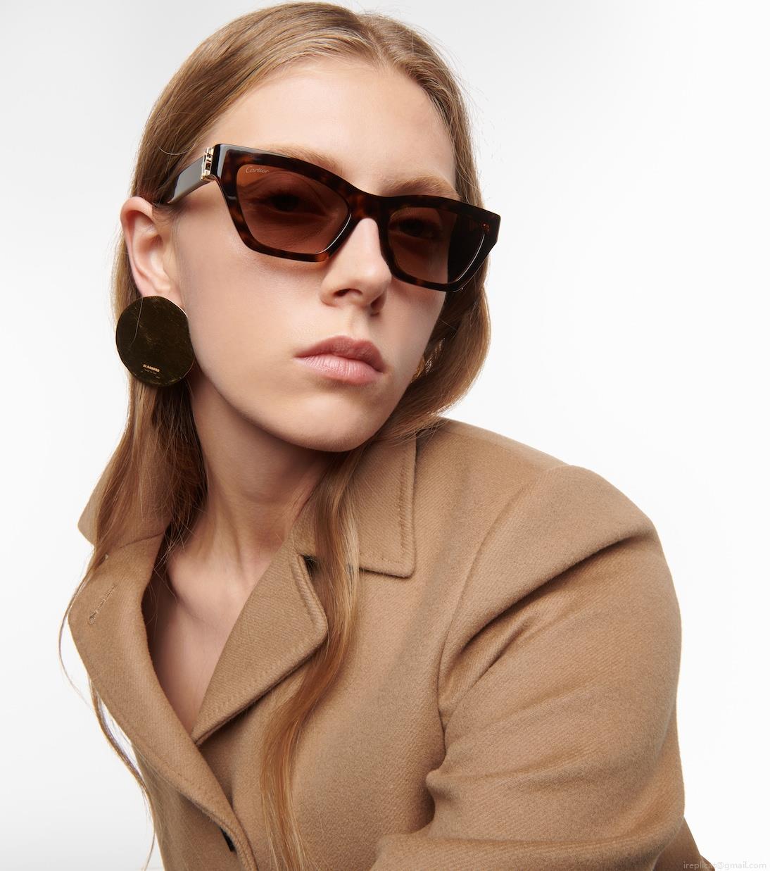 Cartier Eyewear CollectionCat-eye sunglasses Cartier Eyewear CollectionCat-eye sunglasses