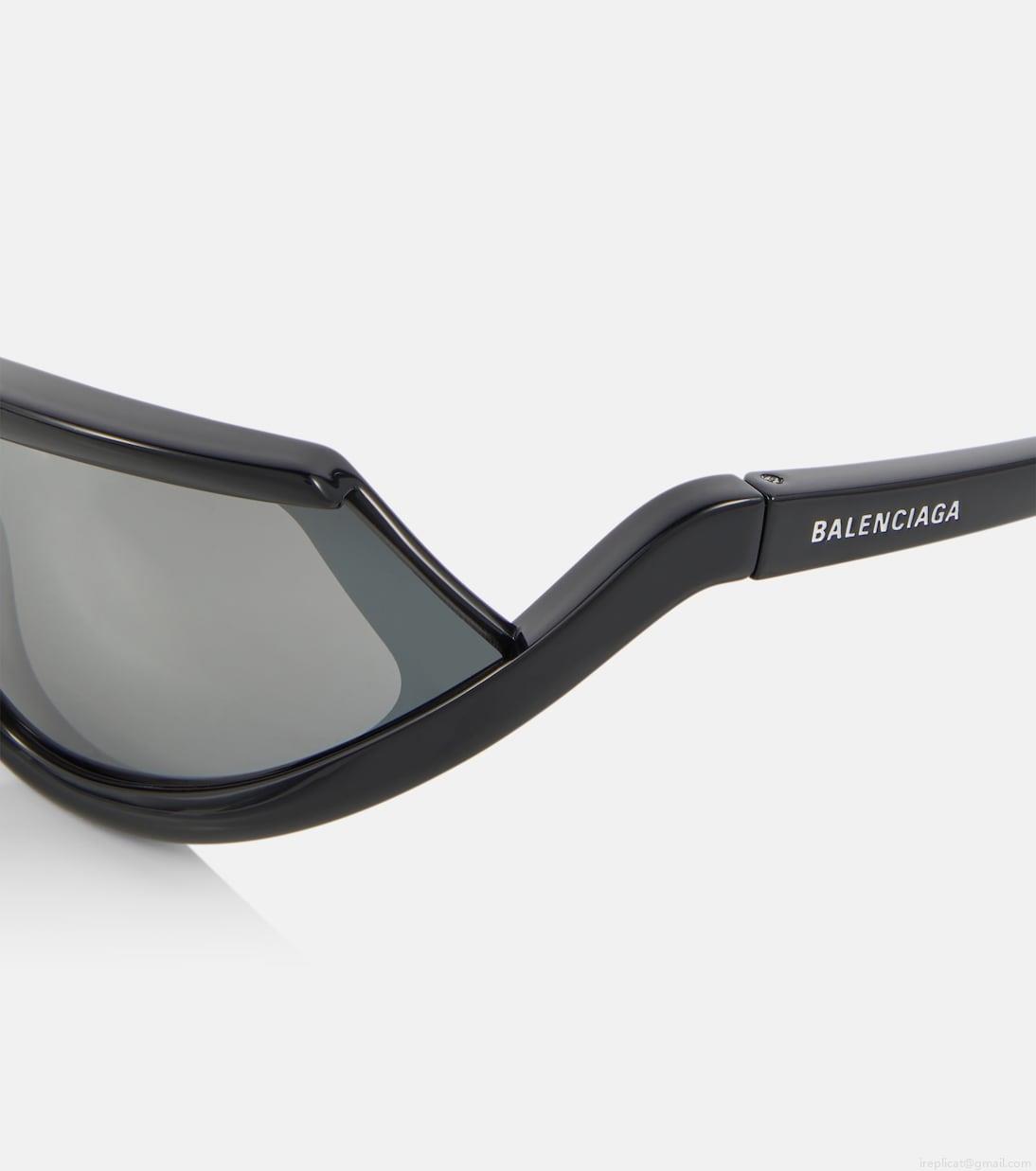 BalenciagaSide Xpander oval sunglasses BalenciagaSide Xpander oval sunglasses