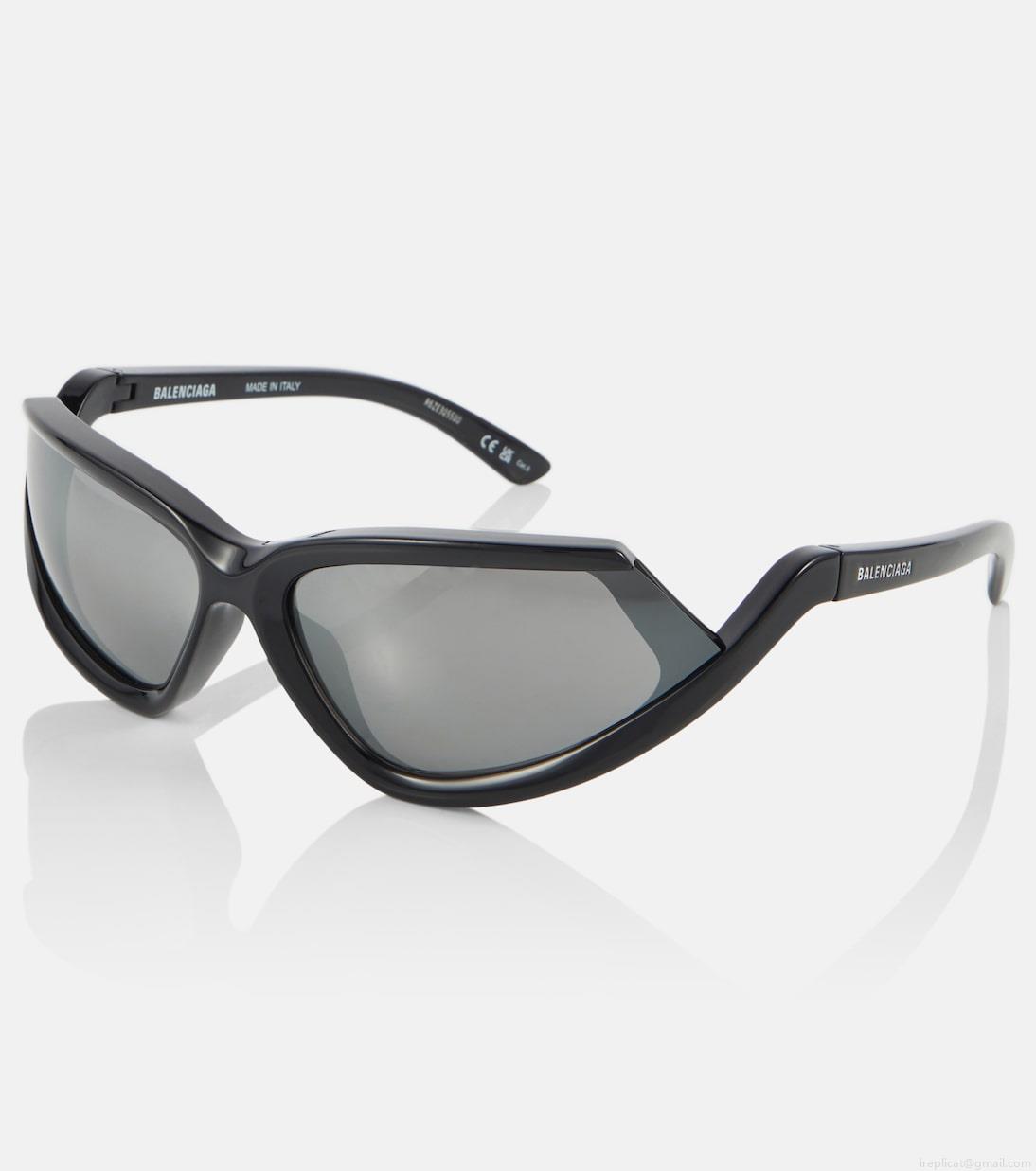 BalenciagaSide Xpander oval sunglasses BalenciagaSide Xpander oval sunglasses