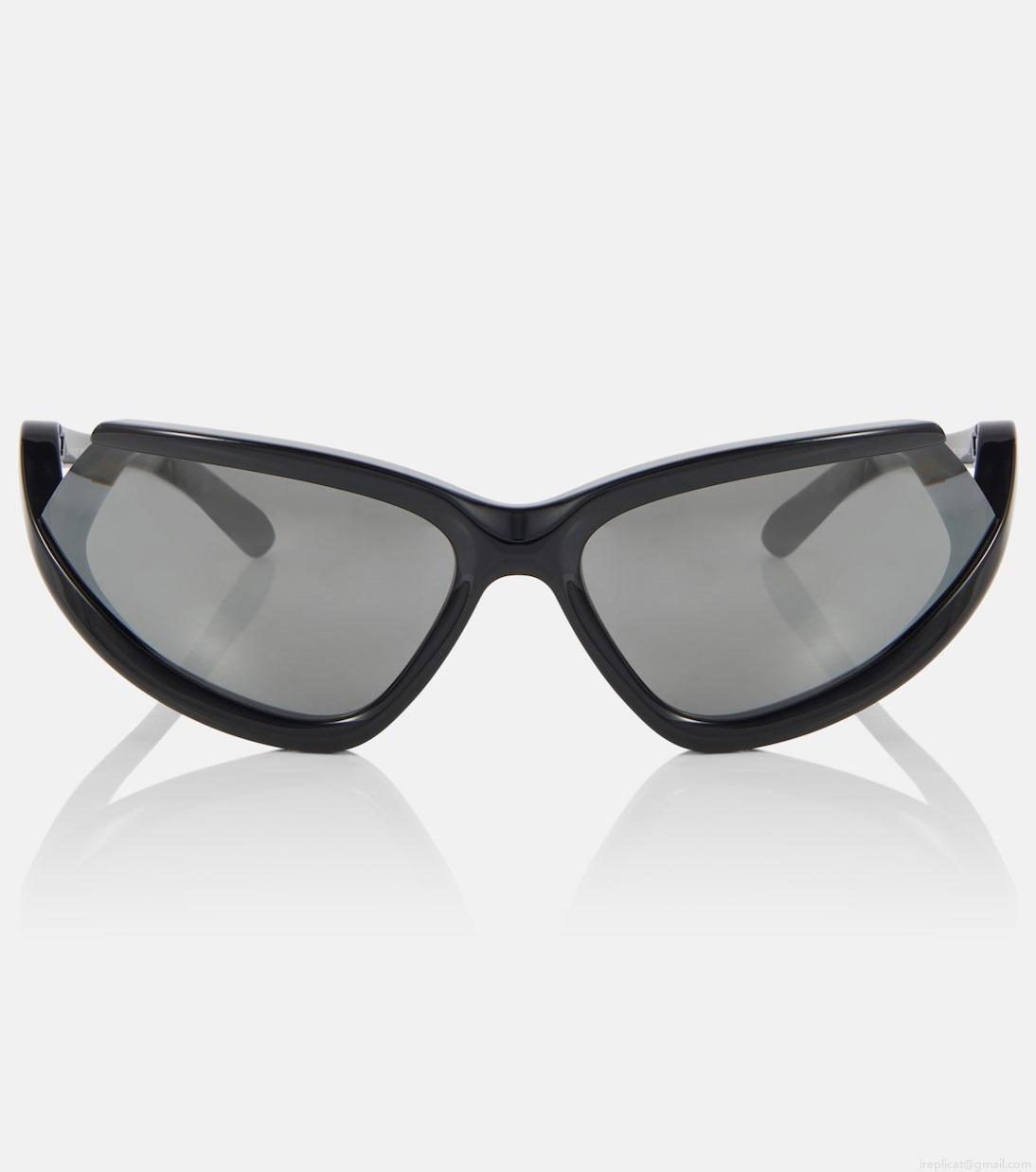 BalenciagaSide Xpander oval sunglasses BalenciagaSide Xpander oval sunglasses