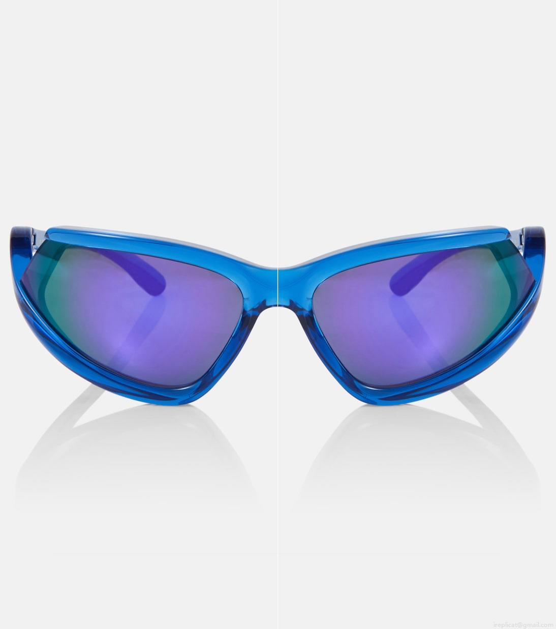 BalenciagaSide Xpander oval sunglasses BalenciagaSide Xpander oval sunglasses