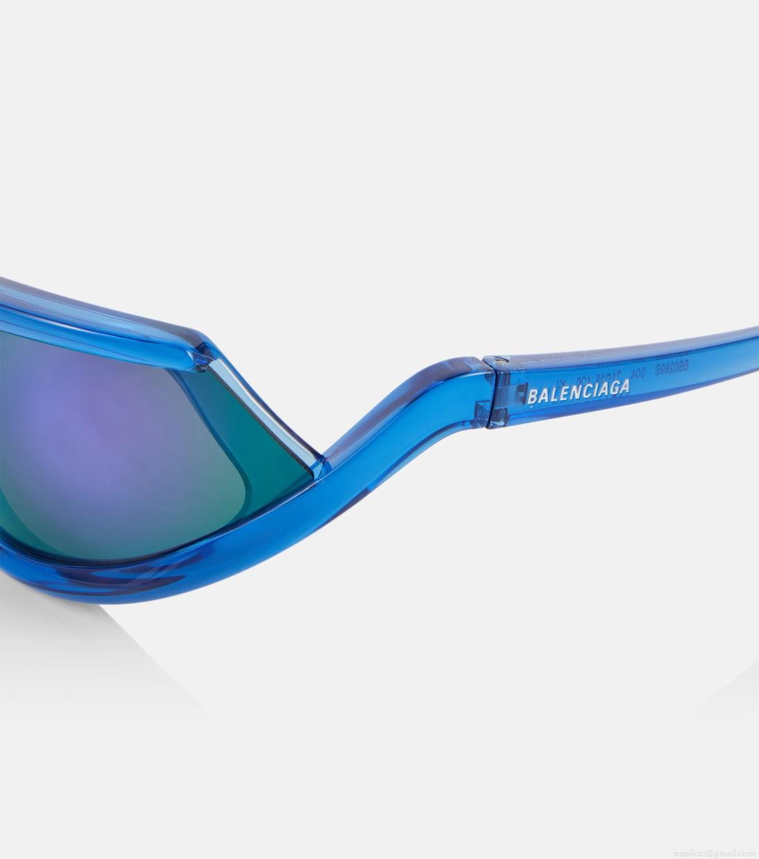 BalenciagaSide Xpander oval sunglasses BalenciagaSide Xpander oval sunglasses