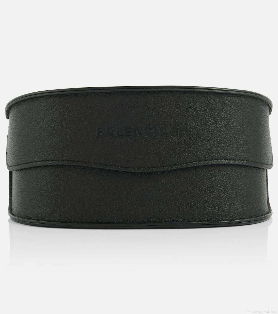BalenciagaSide Xpander oval sunglasses BalenciagaSide Xpander oval sunglasses