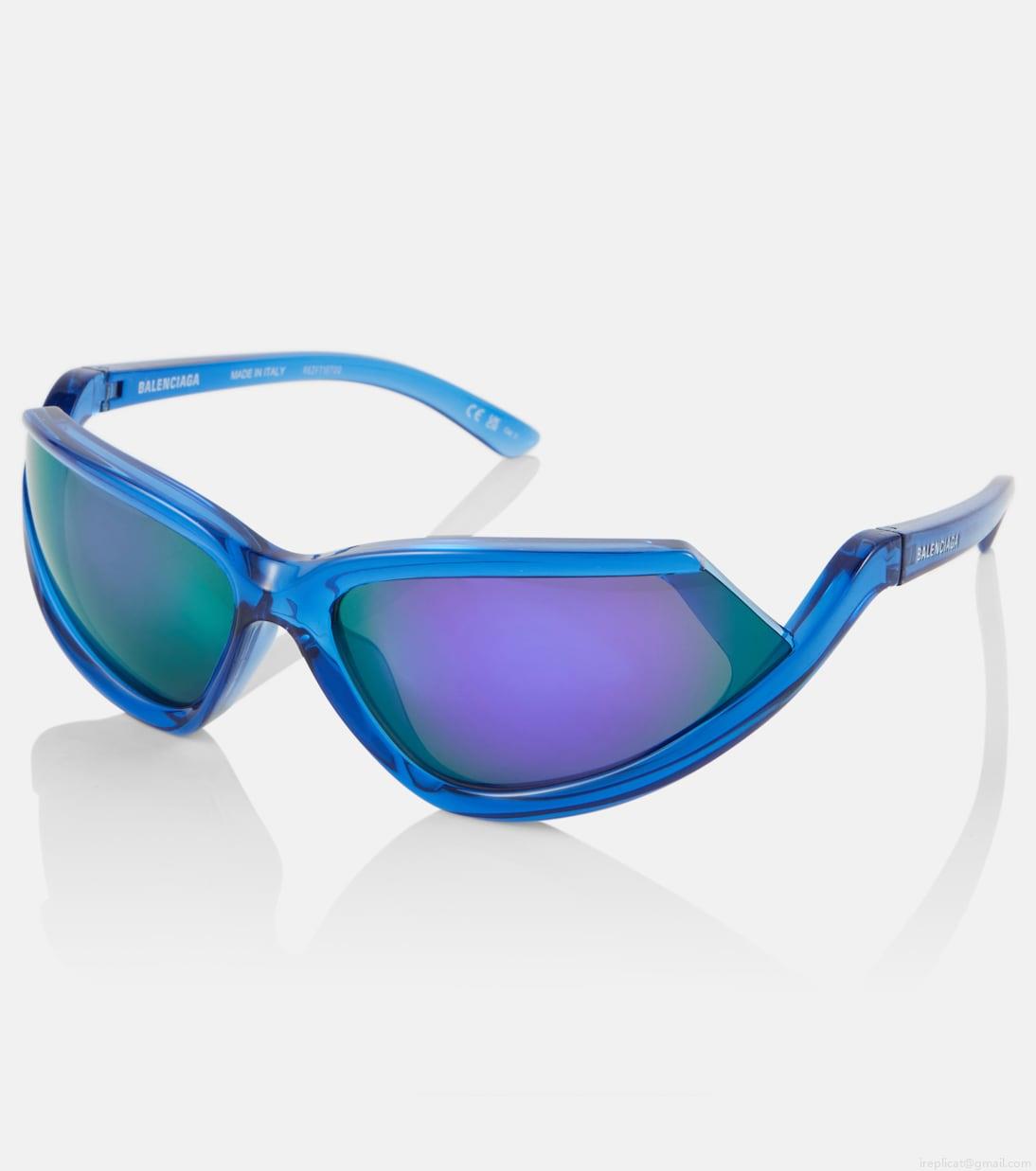 BalenciagaSide Xpander oval sunglasses BalenciagaSide Xpander oval sunglasses