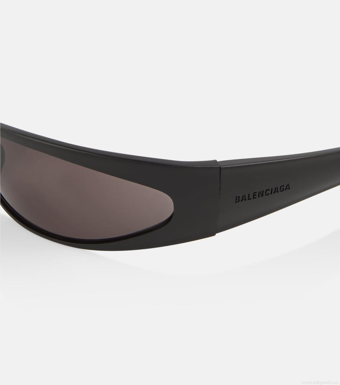 BalenciagaReverse Xpander oval sunglasses BalenciagaReverse Xpander oval sunglasses