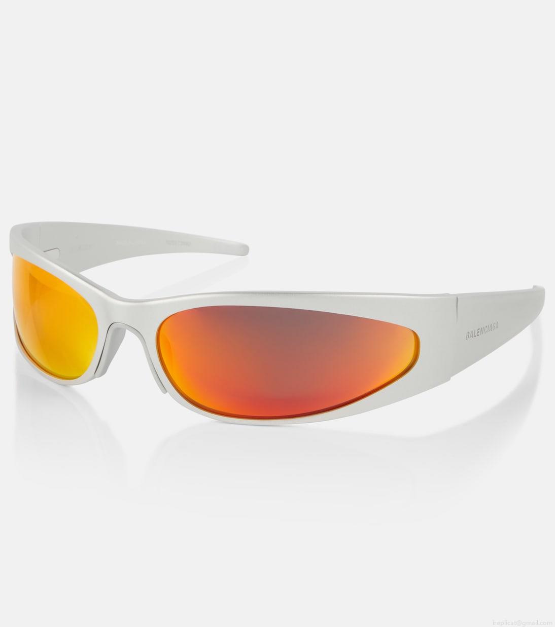 BalenciagaReverse Xpander oval sunglasses BalenciagaReverse Xpander oval sunglasses