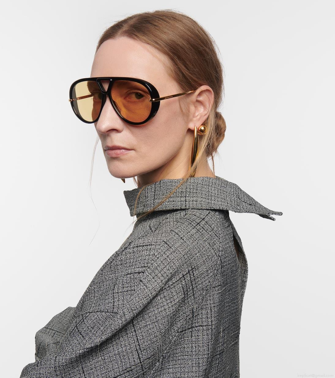 Bottega VenetaDrop aviator sunglasses Bottega VenetaDrop aviator sunglasses