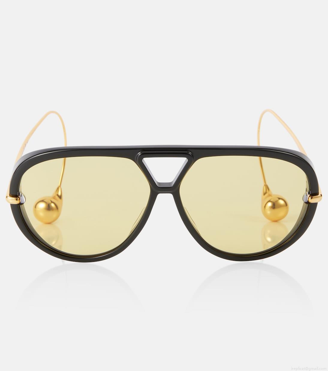 Bottega VenetaDrop aviator sunglasses Bottega VenetaDrop aviator sunglasses