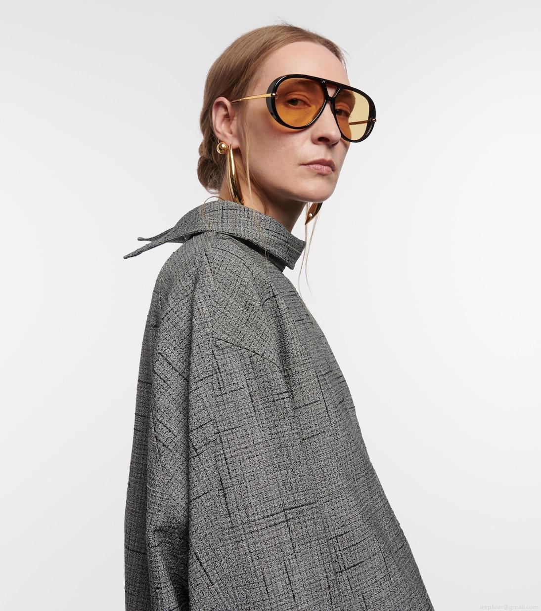Bottega VenetaDrop aviator sunglasses Bottega VenetaDrop aviator sunglasses