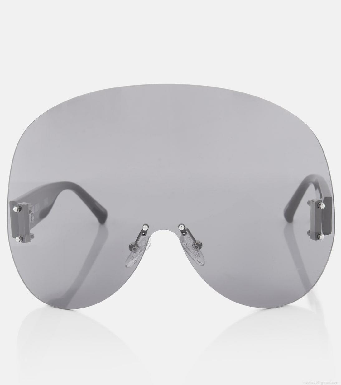 The Atticox Linda Farrow Karl mask sunglasses The Atticox Linda Farrow Karl mask sunglasses