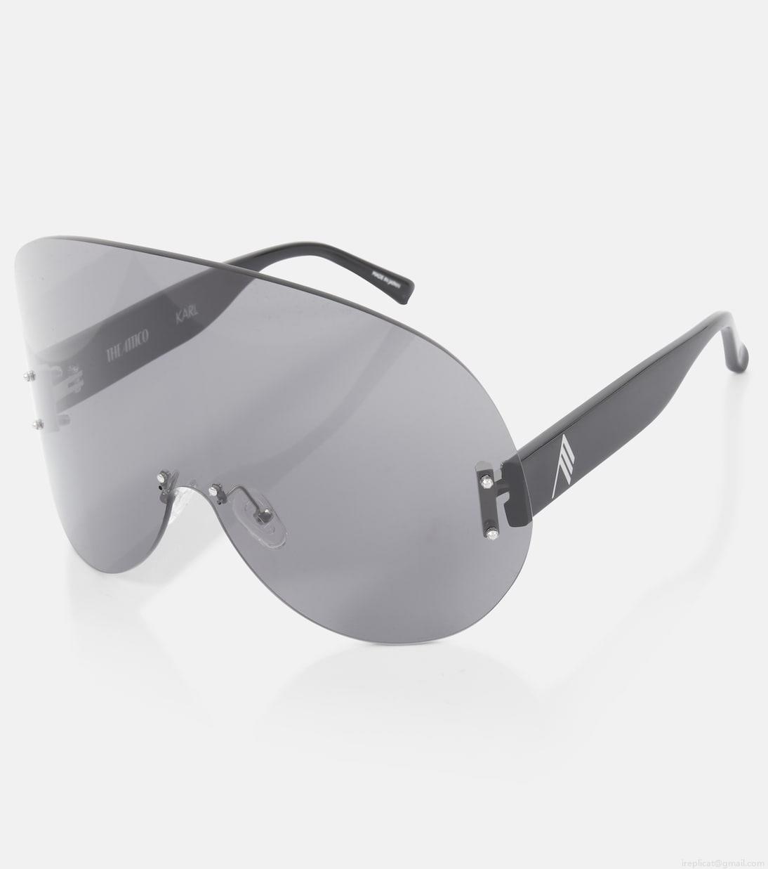 The Atticox Linda Farrow Karl mask sunglasses The Atticox Linda Farrow Karl mask sunglasses