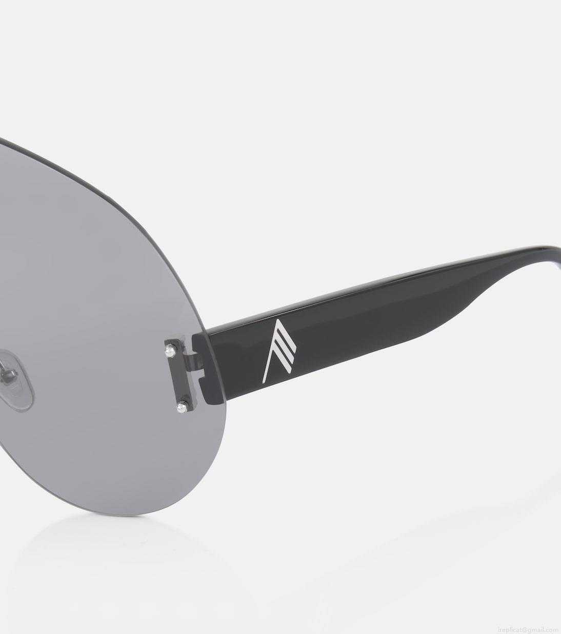 The Atticox Linda Farrow Karl mask sunglasses The Atticox Linda Farrow Karl mask sunglasses
