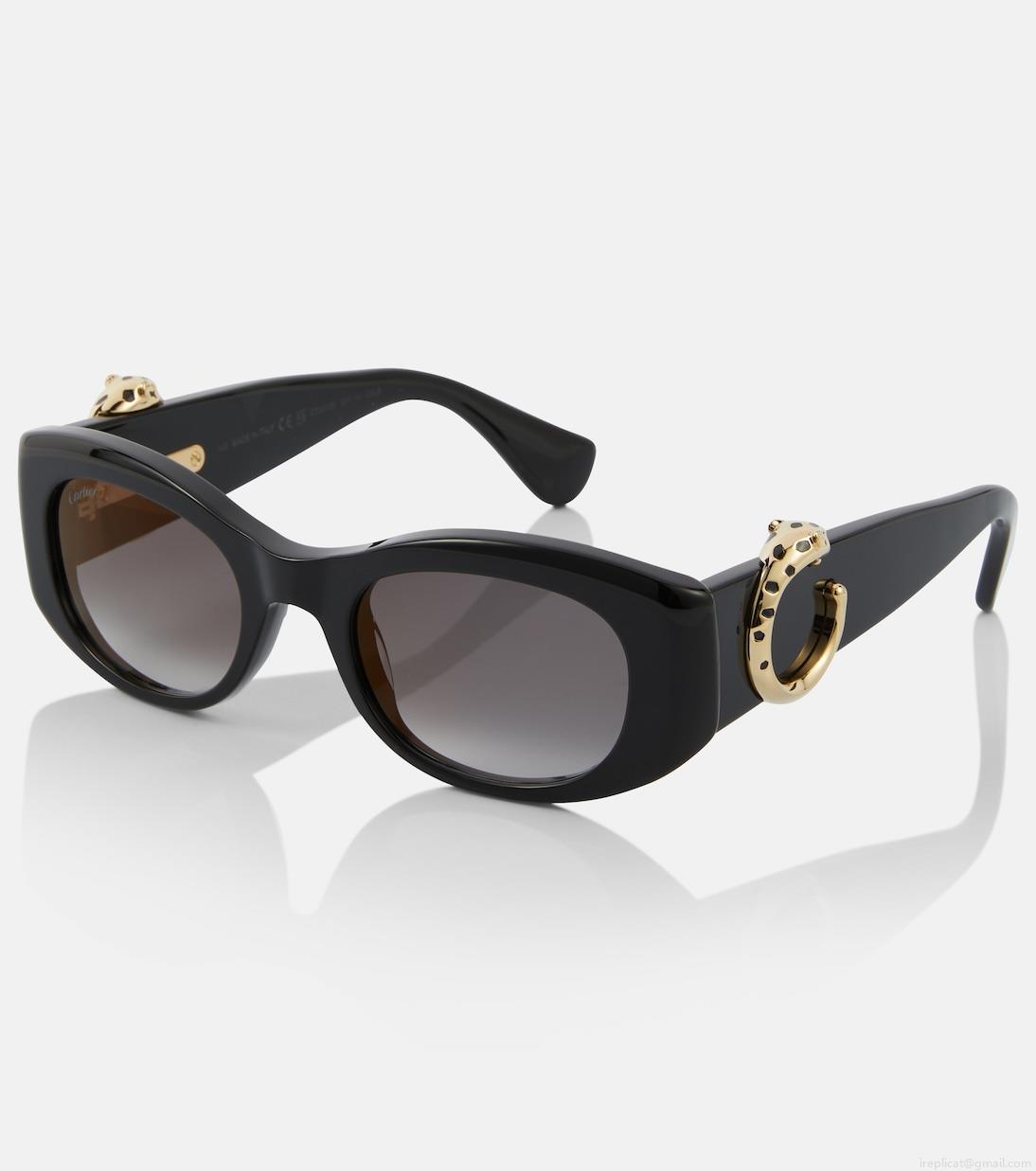 Cartier Eyewear CollectionPanthère de Cartier square sunglasses Cartier Eyewear CollectionPanthère de Cartier square sunglasses